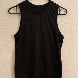 Lululemon Athletica Black Sleeveless Muscle Tee
